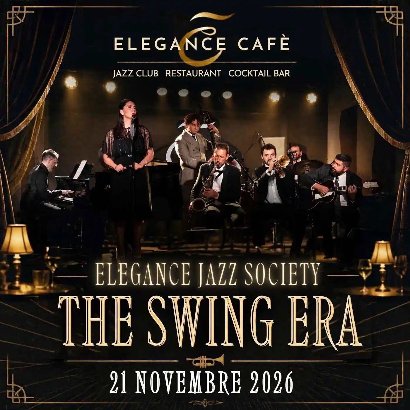 swing concert rome november 21 2026 elegance jazz society