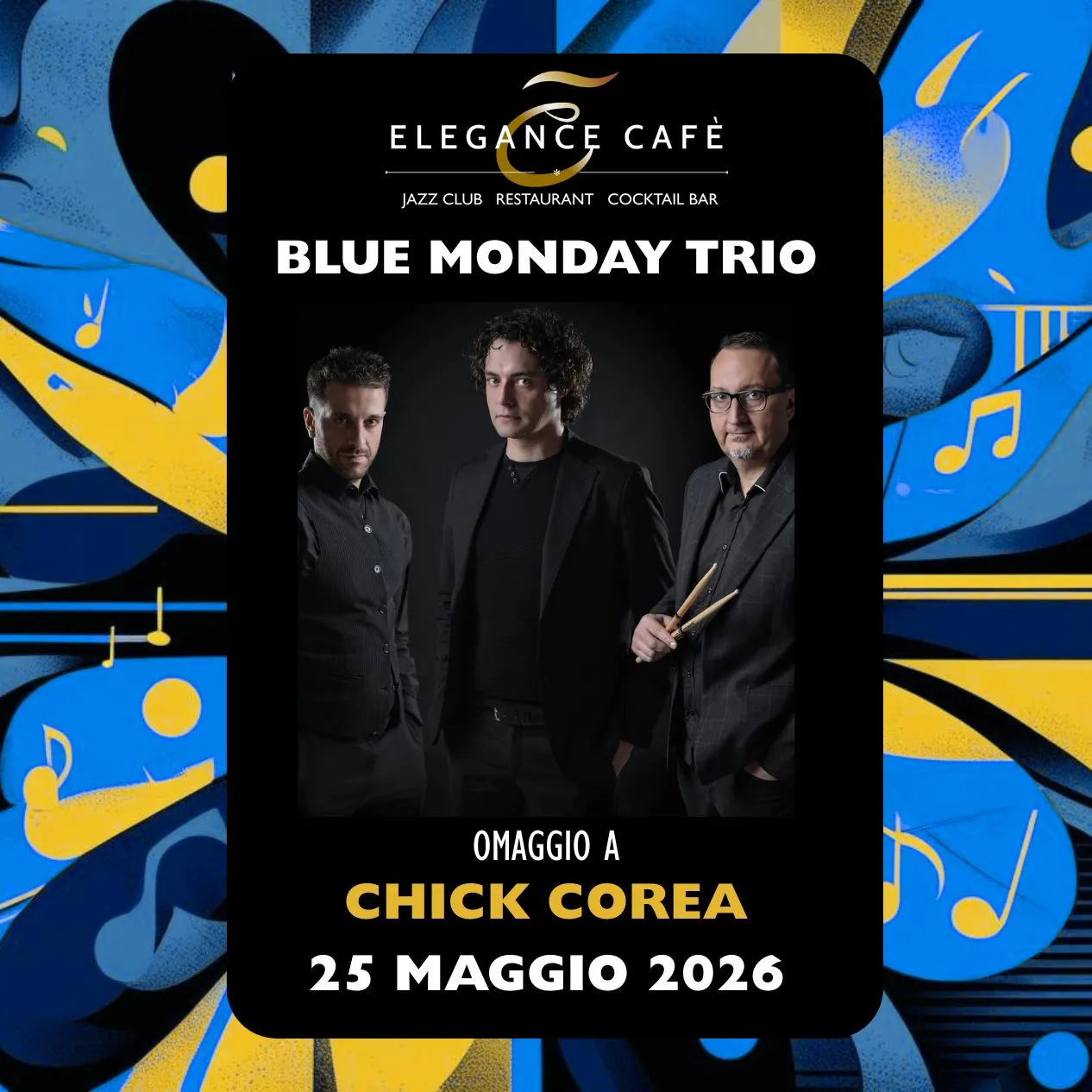 concerti-jazz-roma-25-maggio-2026-chick-corea-blue-monday